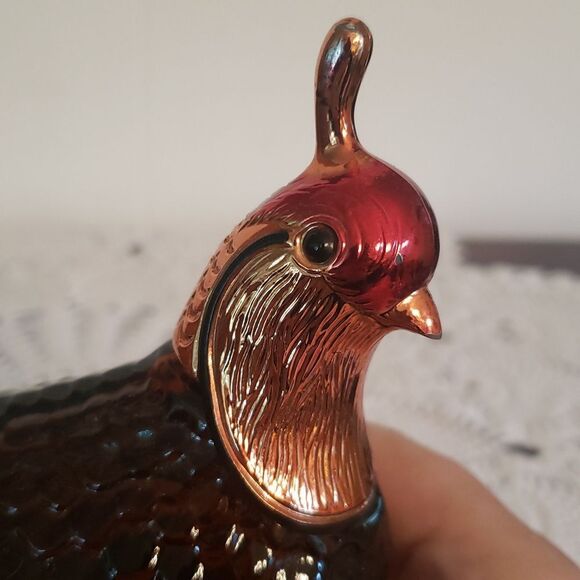 Vintage Avon Quail Glass Decanter - Picture 5 of 7
